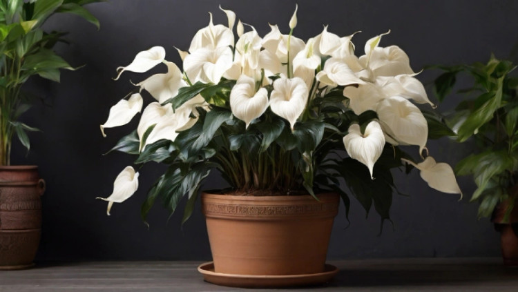 نهال گل سوسن صلح ( اسپاتی فیلوم)